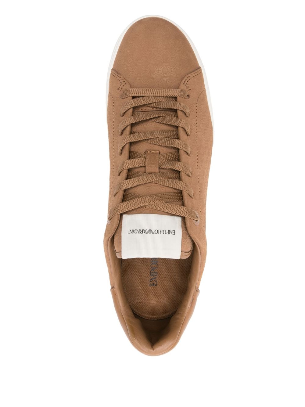 logo-embossed sneakers - 4