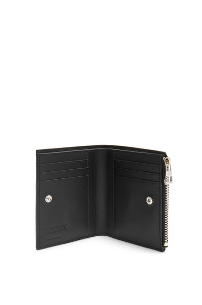 Loewe Slim compact wallet in shiny calfskin outlook