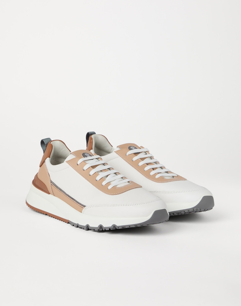 Semi-polished calfskin runners 1