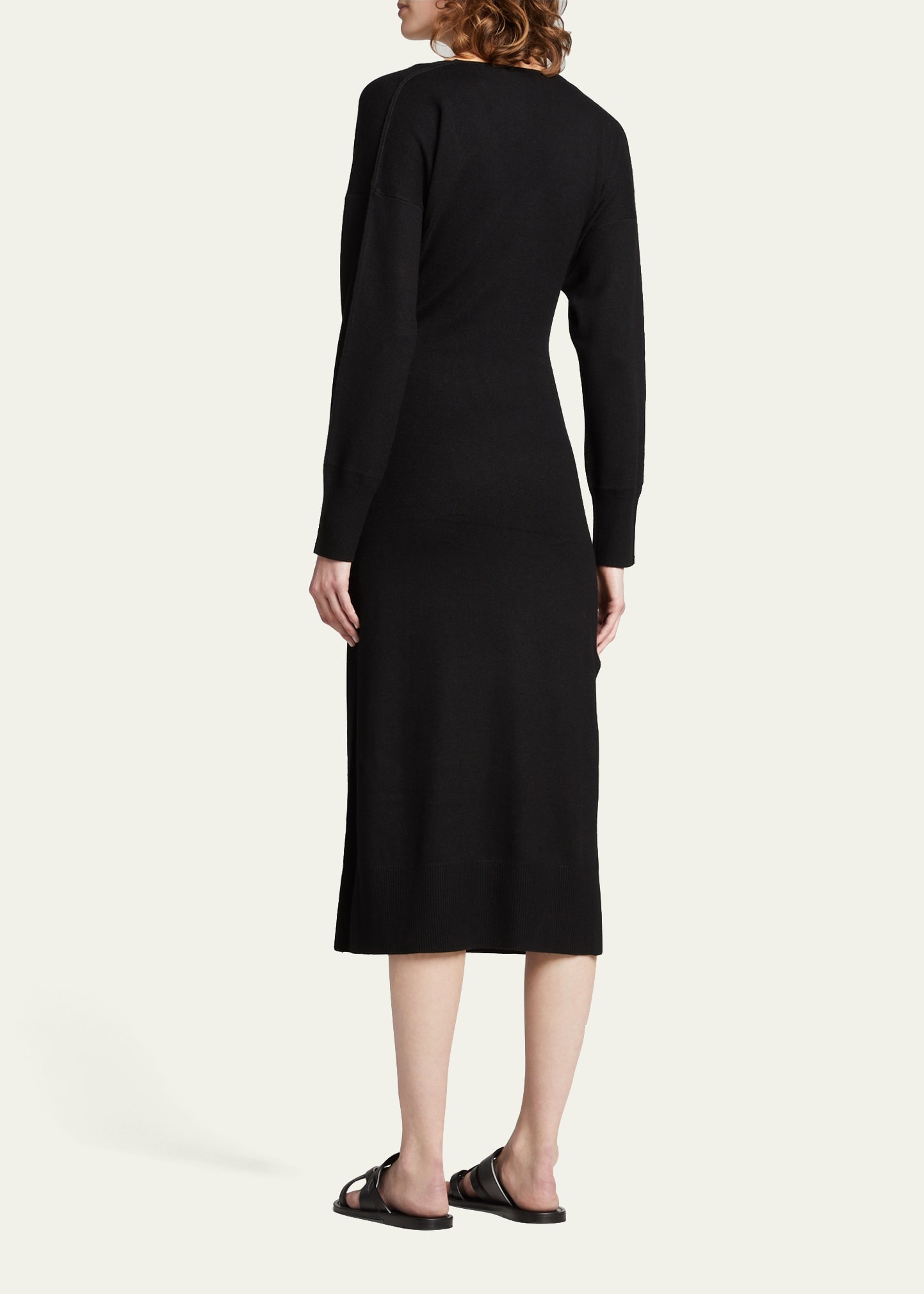 Skyla Loungewear Knit Wrap Dress - 3