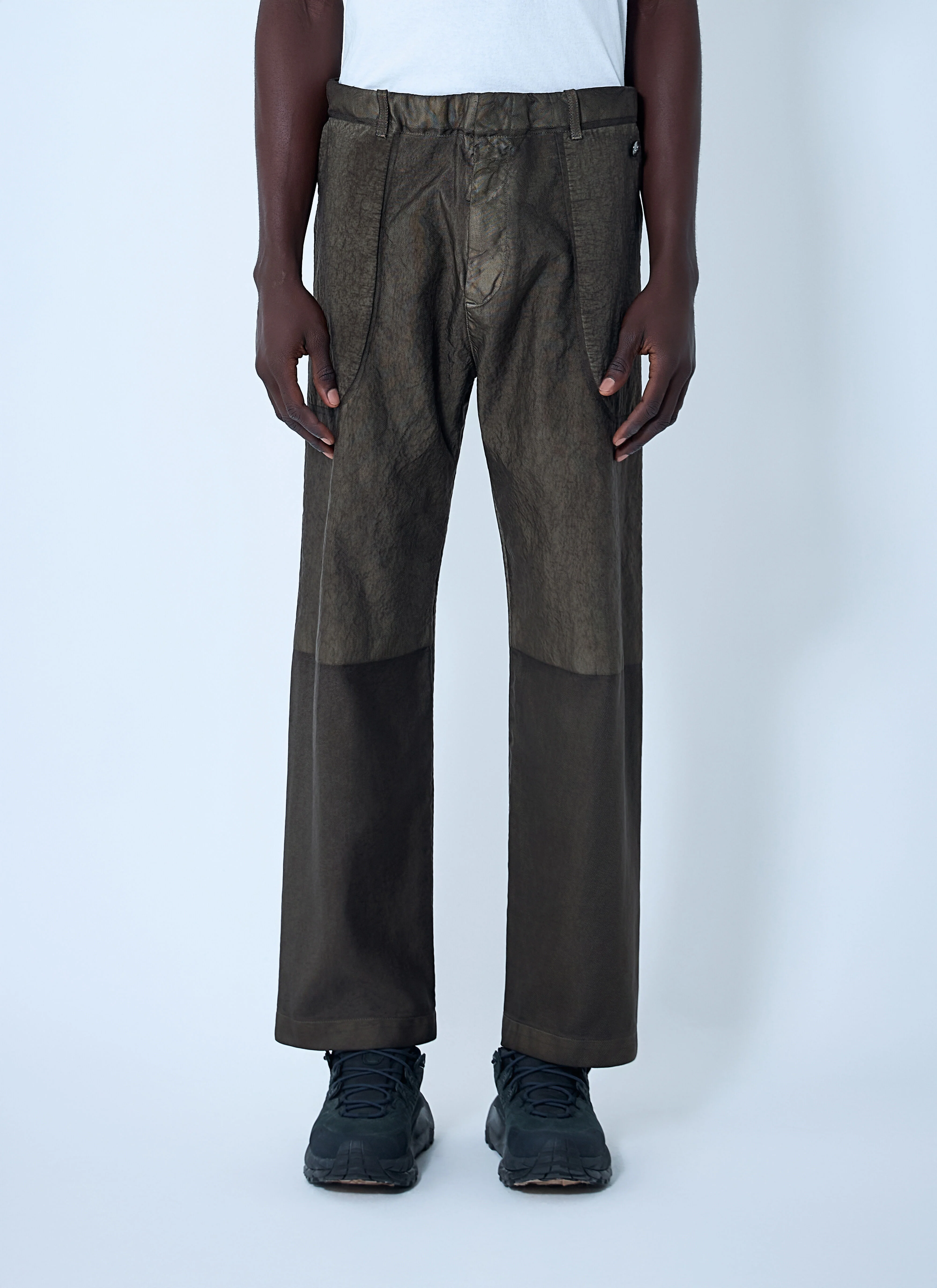Garmet-Dyed Pants - 1