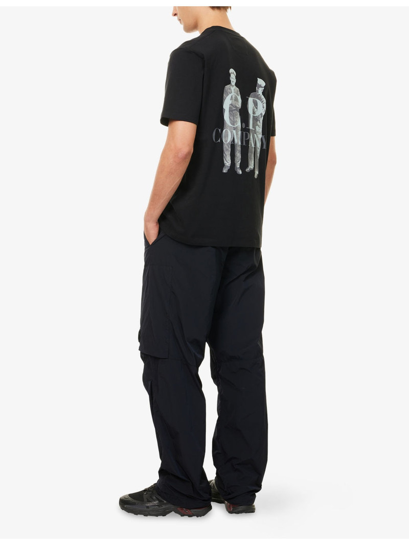 C.P. Company Graphic-Print Relaxed-Fit Cotton T-Shirt outlook