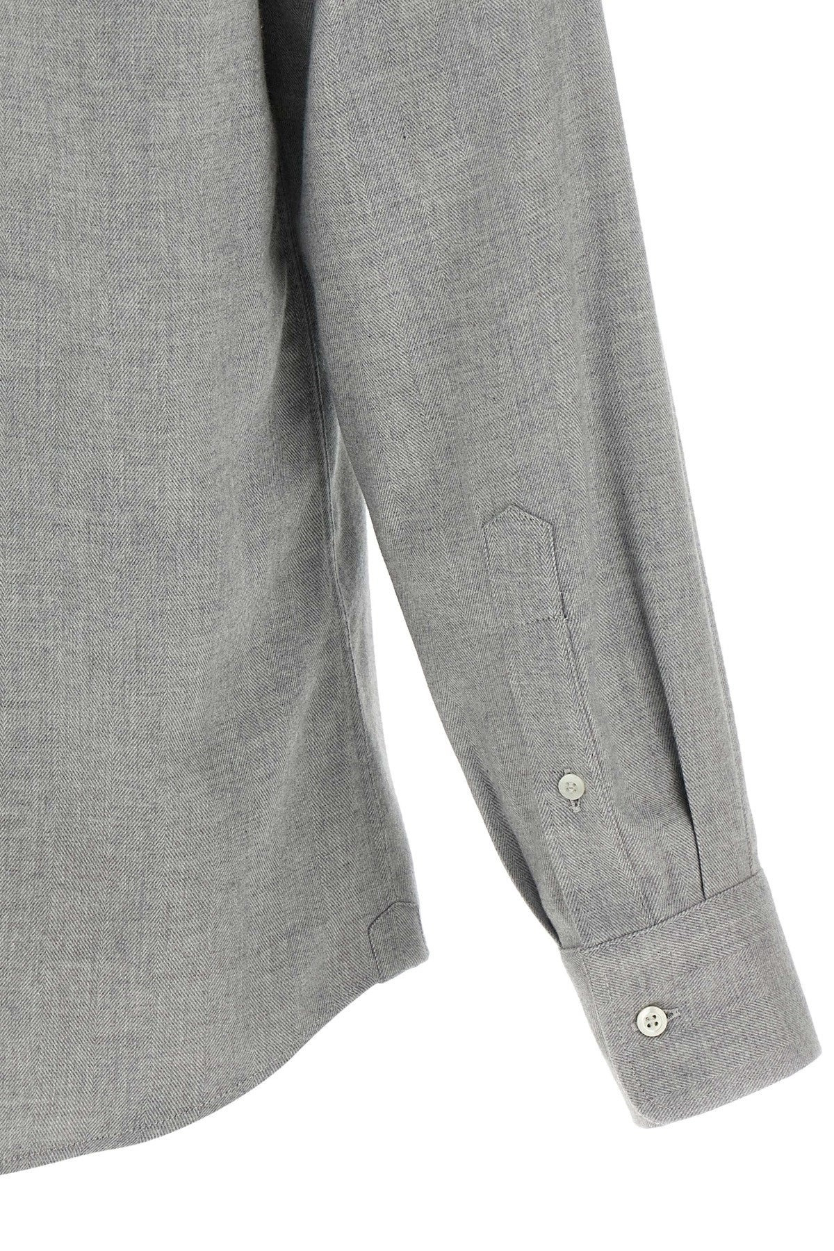 Brunello Cucinelli Men Cotton Shirt - 4