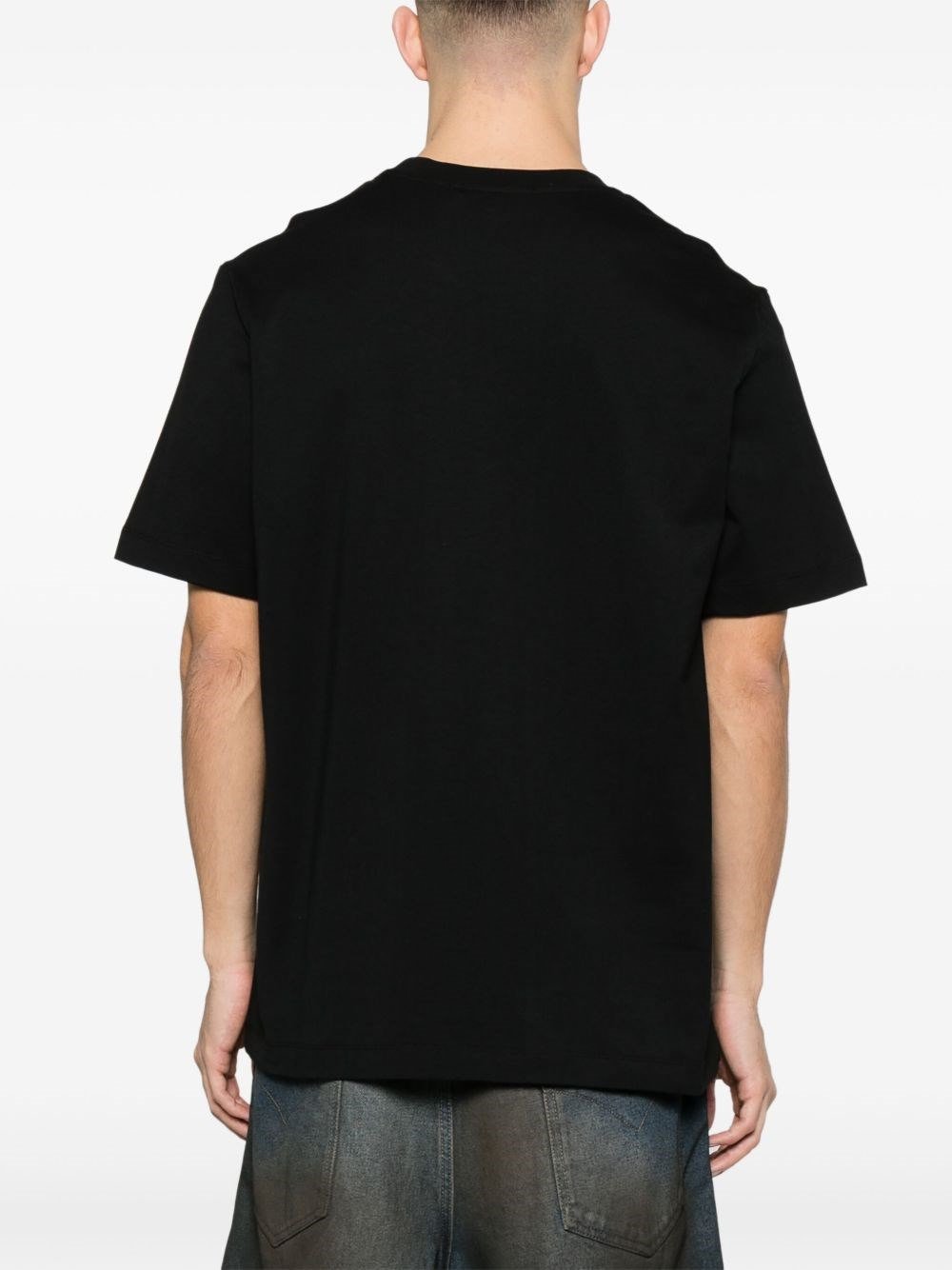 Cotton T-shirt with logo - 4