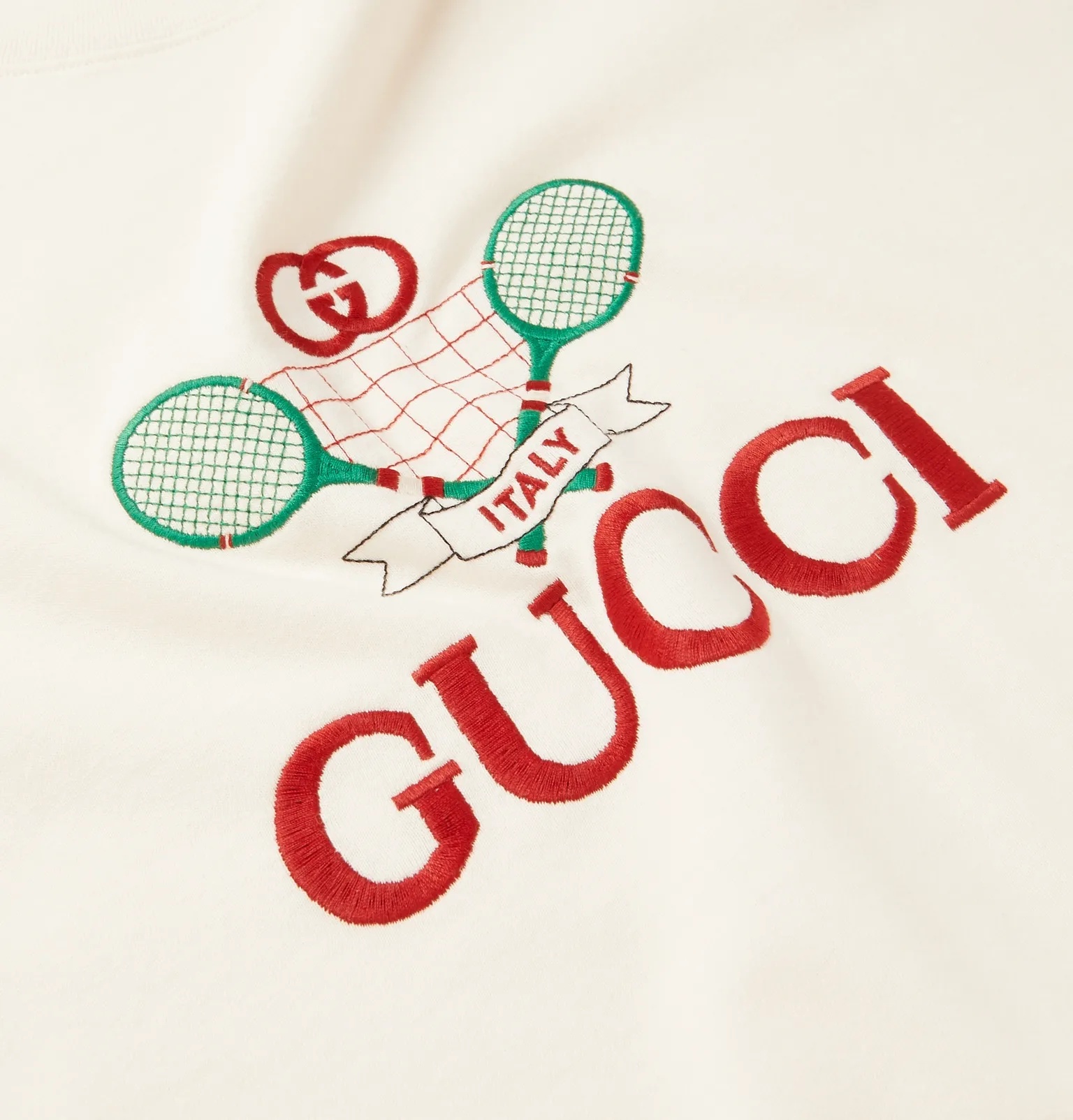 Logo-Embroidered Cotton-Jersey T-Shirt - 3