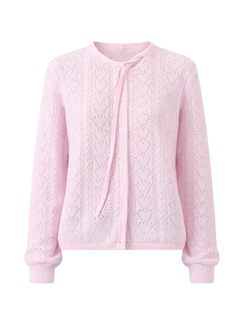 open-knit cardigan 1