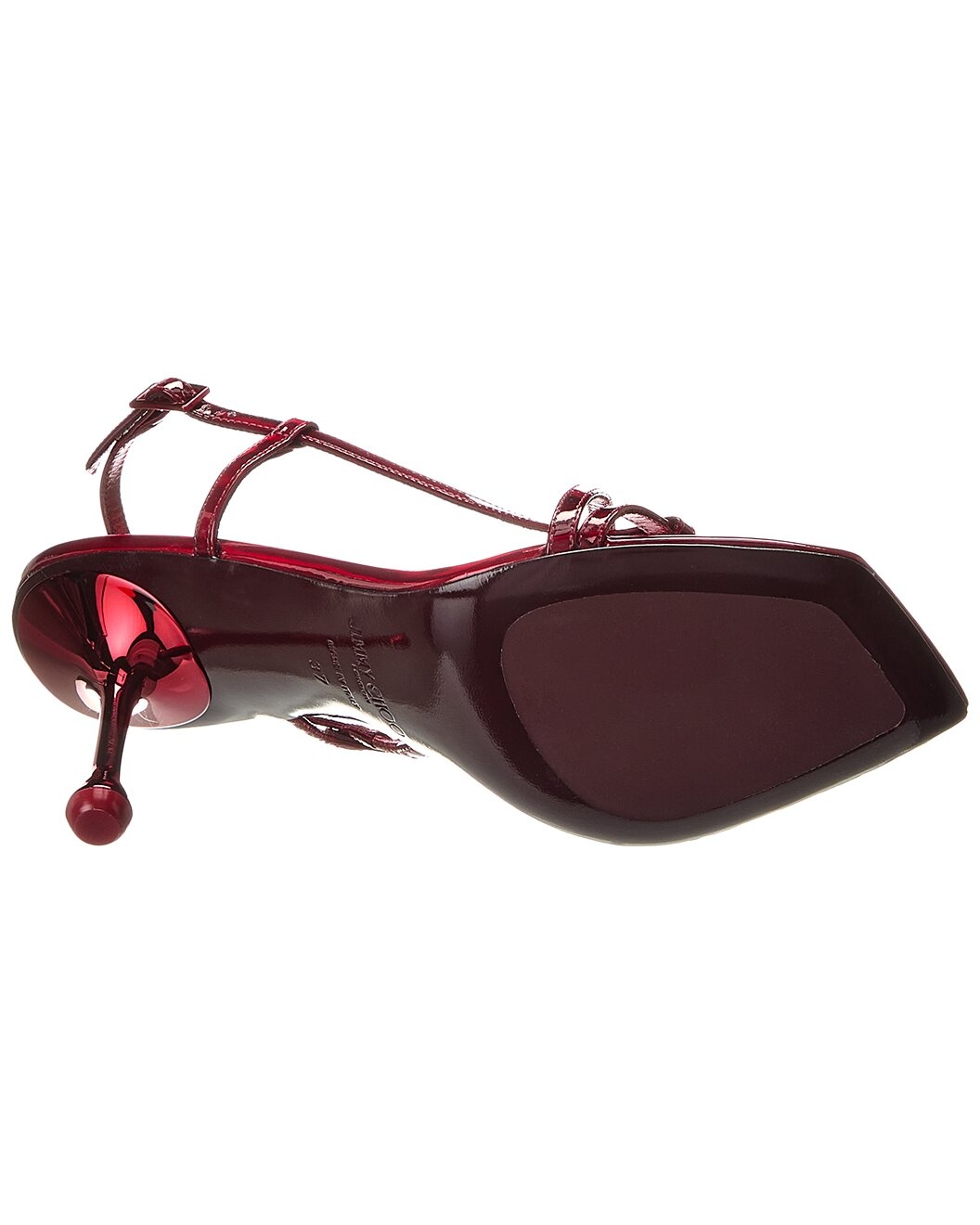 Jimmy Choo Etana 80 Leather Sandal - 4