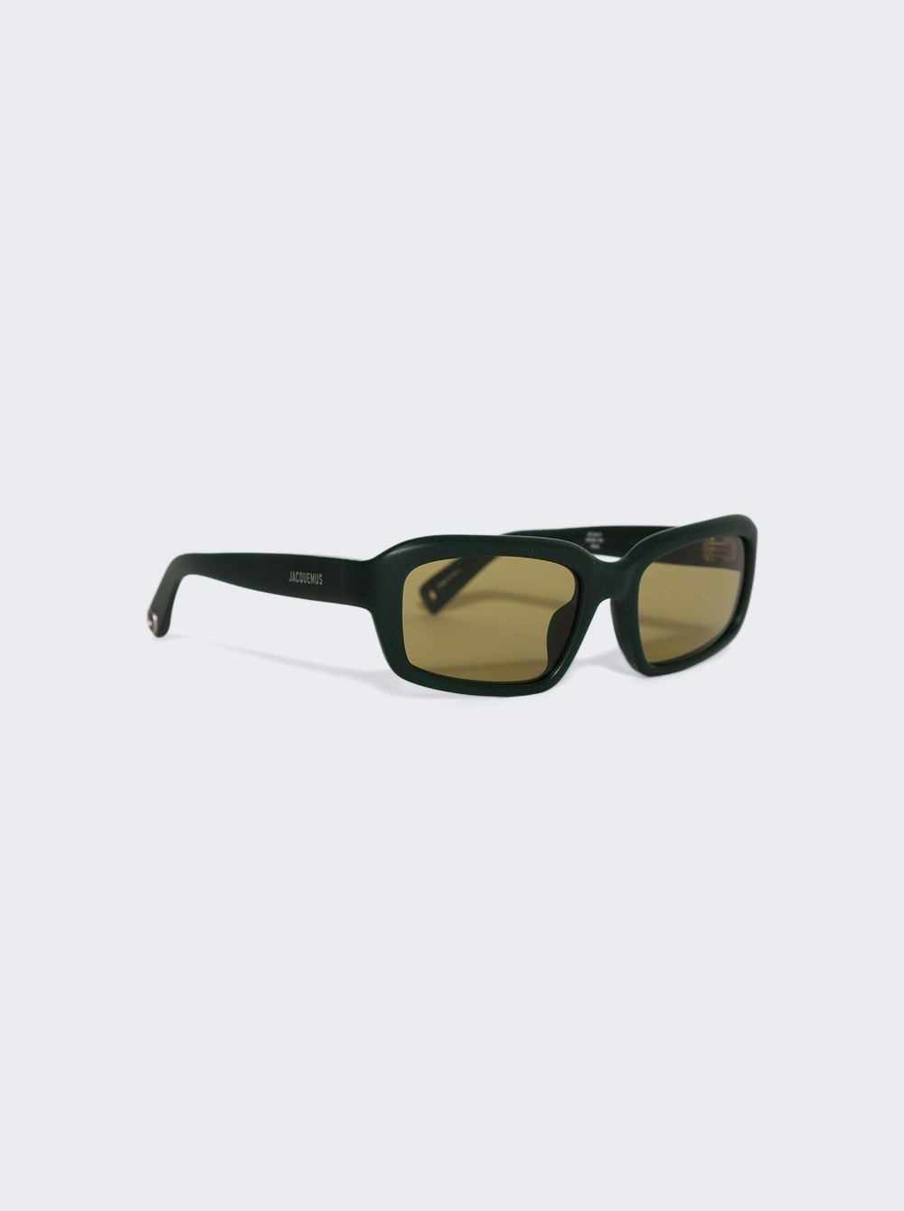 X Jacquemus Marino Angular D-frame Sunglasses Green - 4