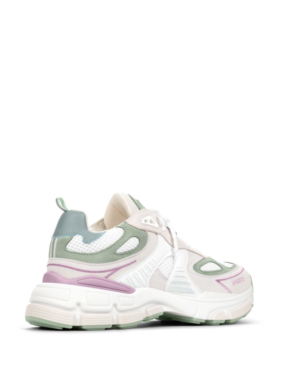 Sphere panelled sneakers - 3