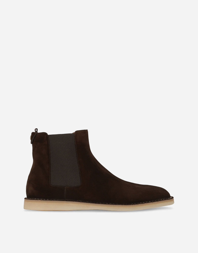 Suede ankle boots 1