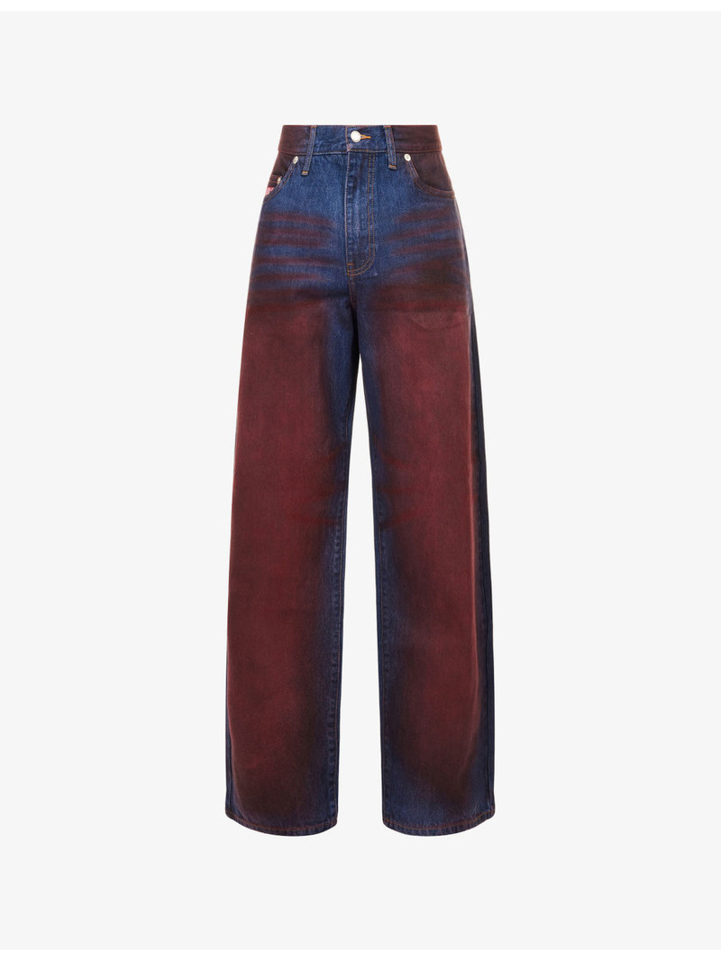 Awake Orchid Baggy-Fit Denim Jeans 1