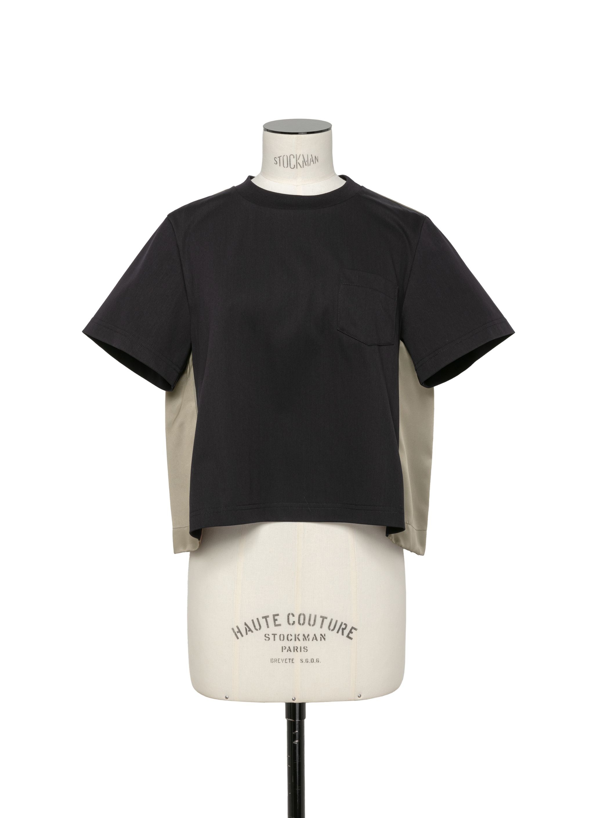 国内発【sacai】Taslan Nylon x Cotton Jersey L/S T-Shirt sacai（サカイ）正規通販サイト| ReVoLuTioN（リヴォルーション）
