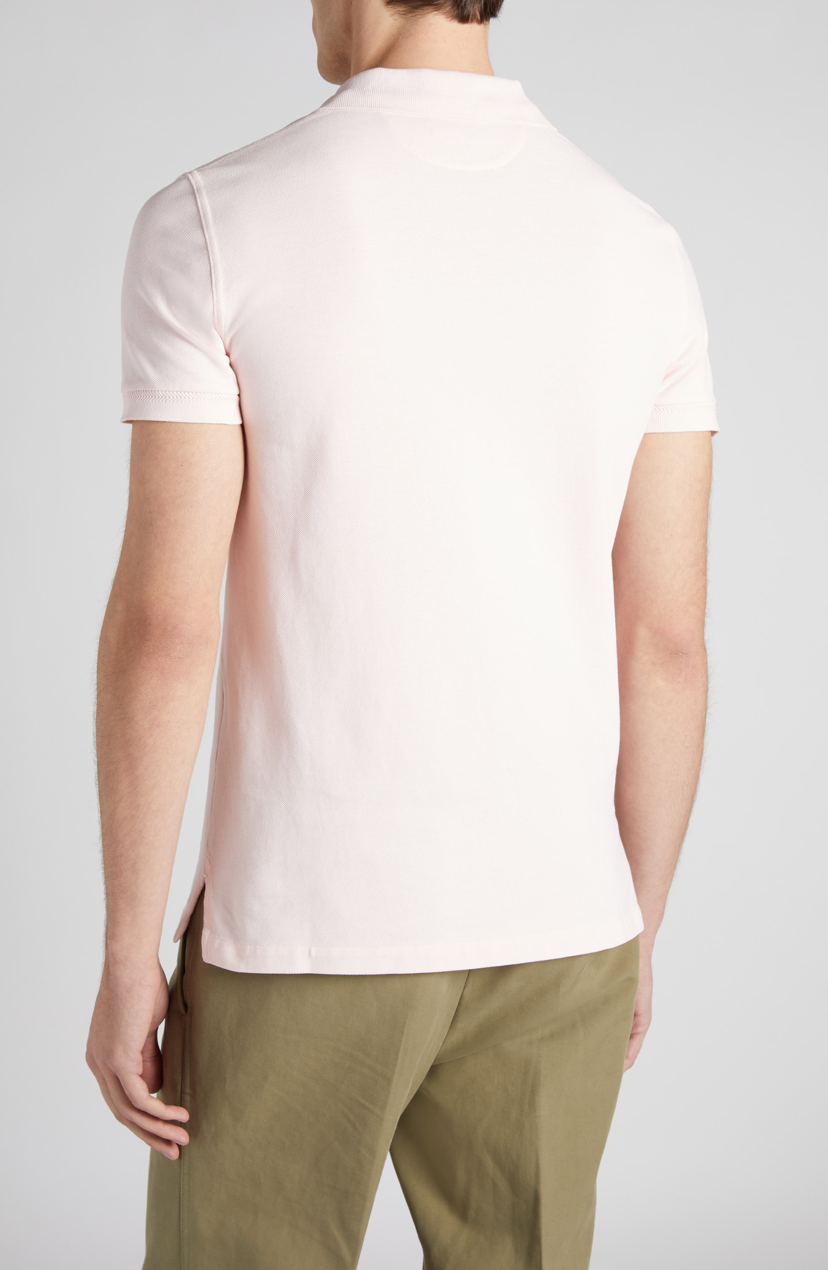 Short Sleeve Cotton Piqué Polo - 3