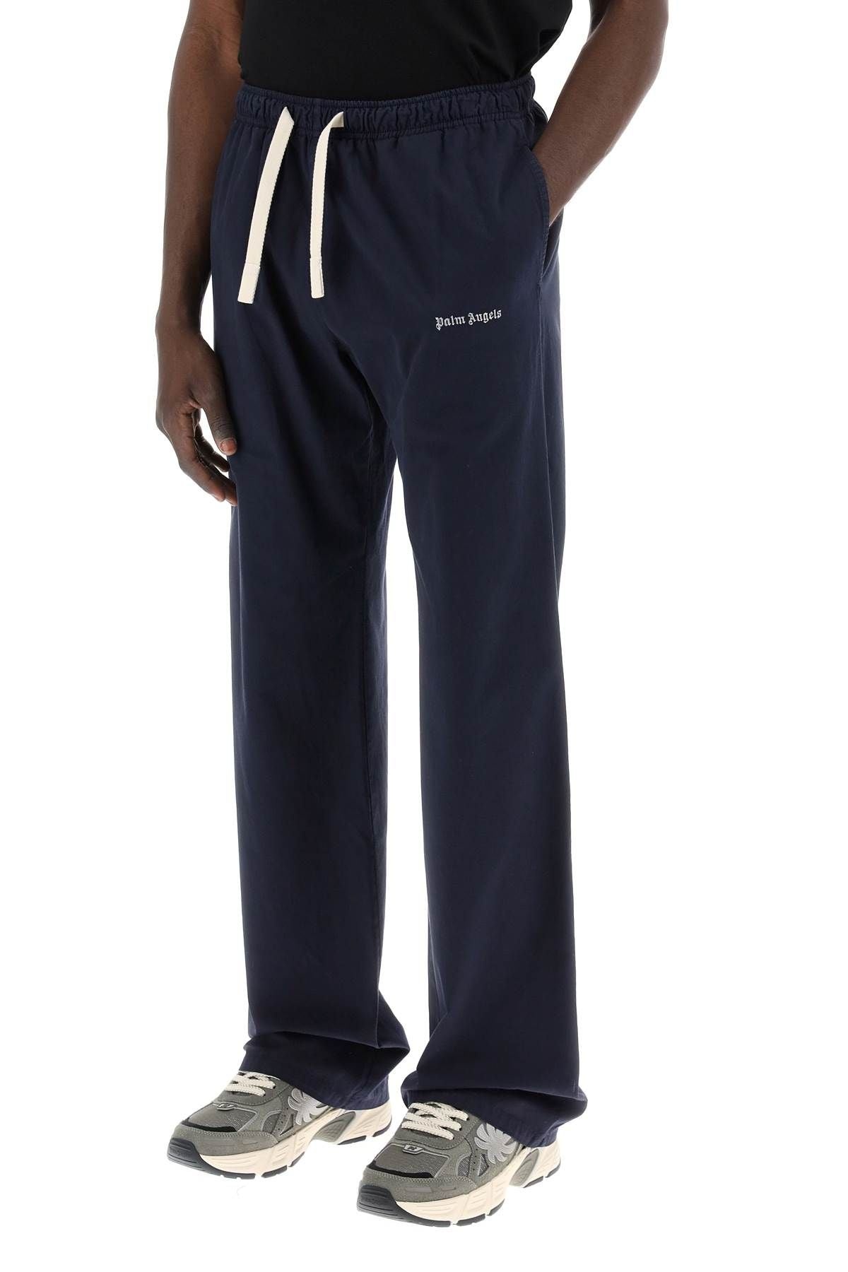 COTTON GABARDINE TRAVEL JOGGERS - 5