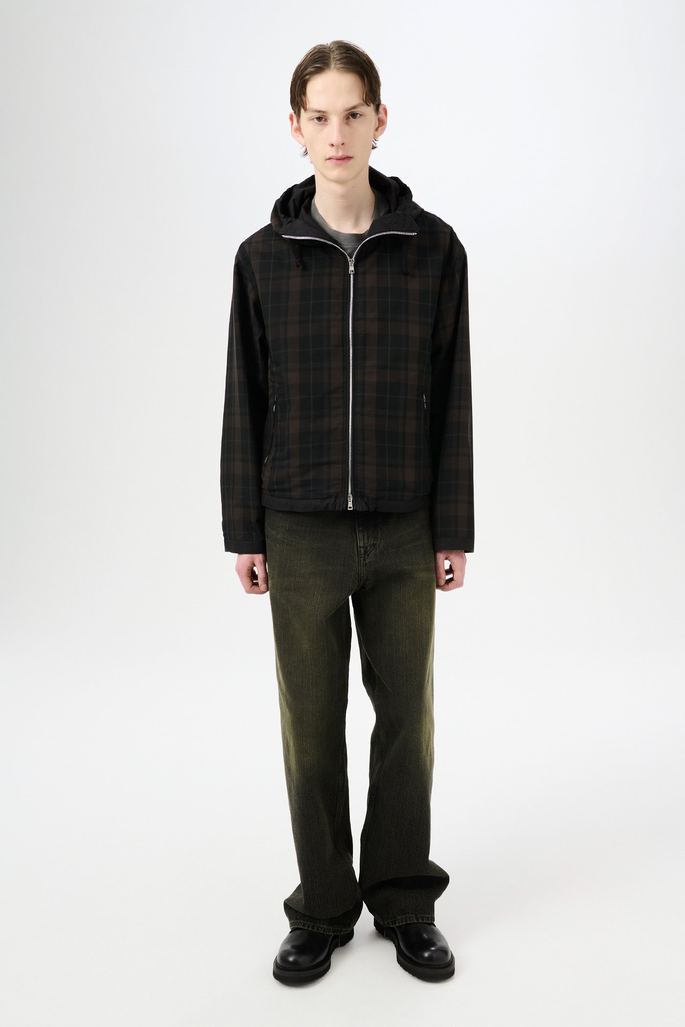 Riviera Jacket Black Shadow Check - 2