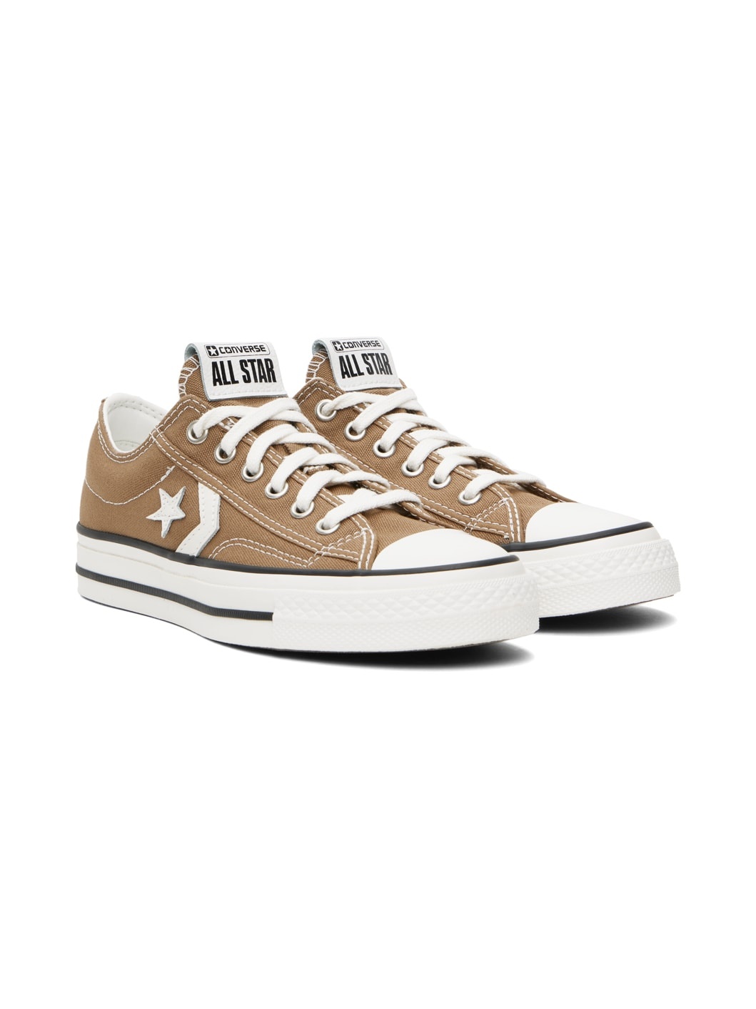 Khaki Star Player 76 Sneakers - 4