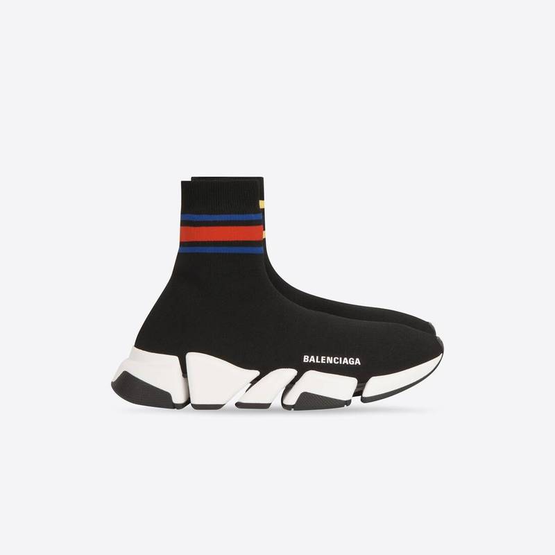 Men's Speed 2.0 Recycled Knit Sneaker in Black - 1