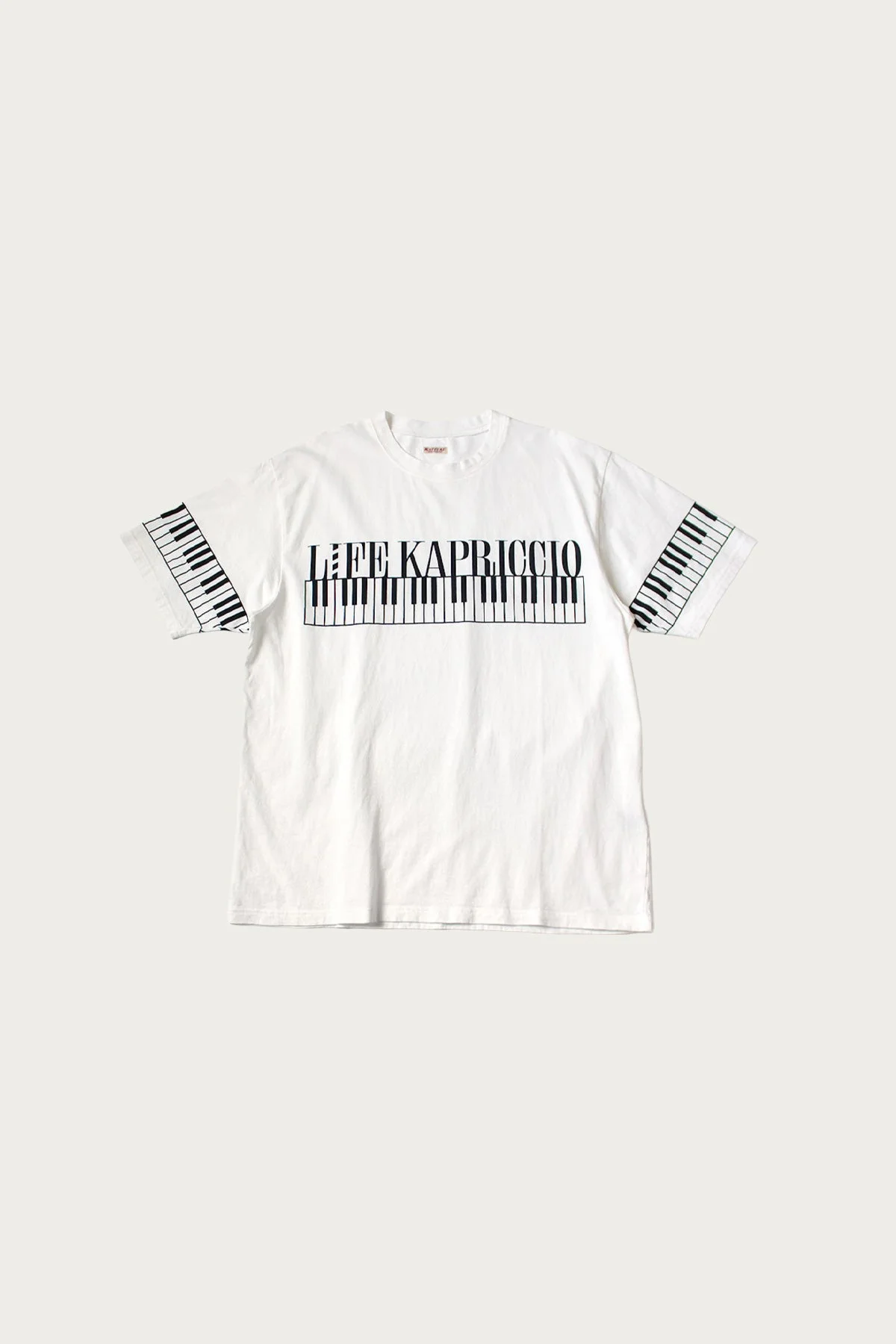 20/-Jersey Crew T (LIFE KAPRICCIO PIANO) - White - 1