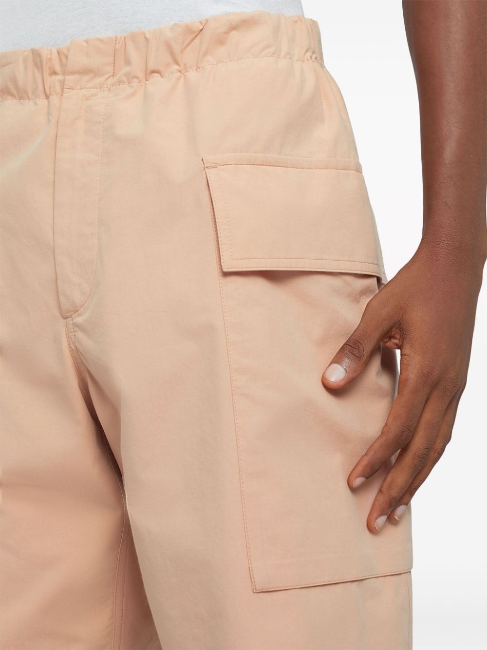 cotton cargo shorts - 6