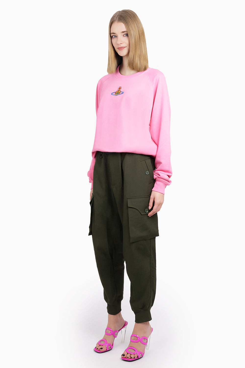 RAGLAN SWEATSHIRT | PINK - 4