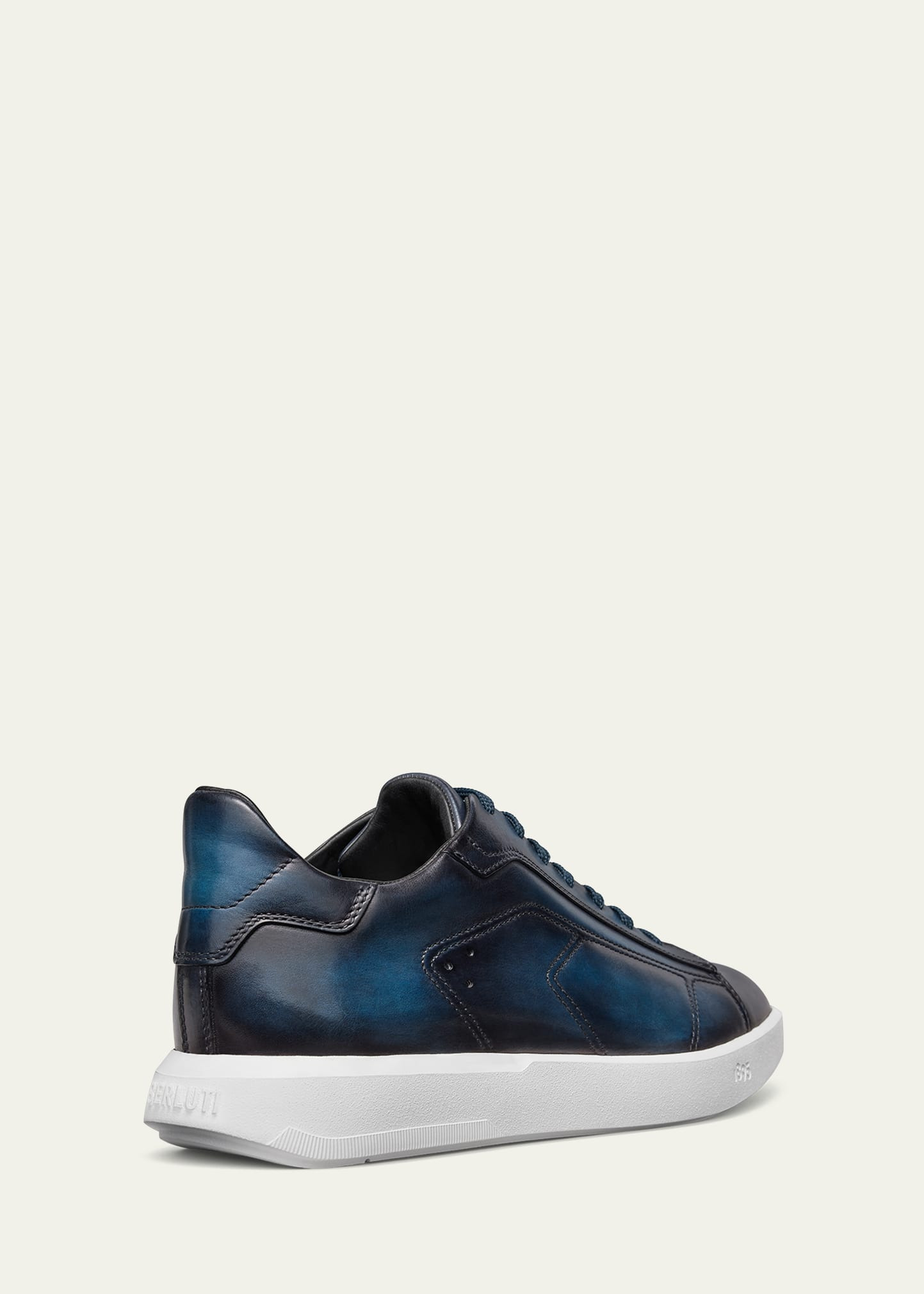 Men's Stellar Leather Low-Top Sneakers - 3