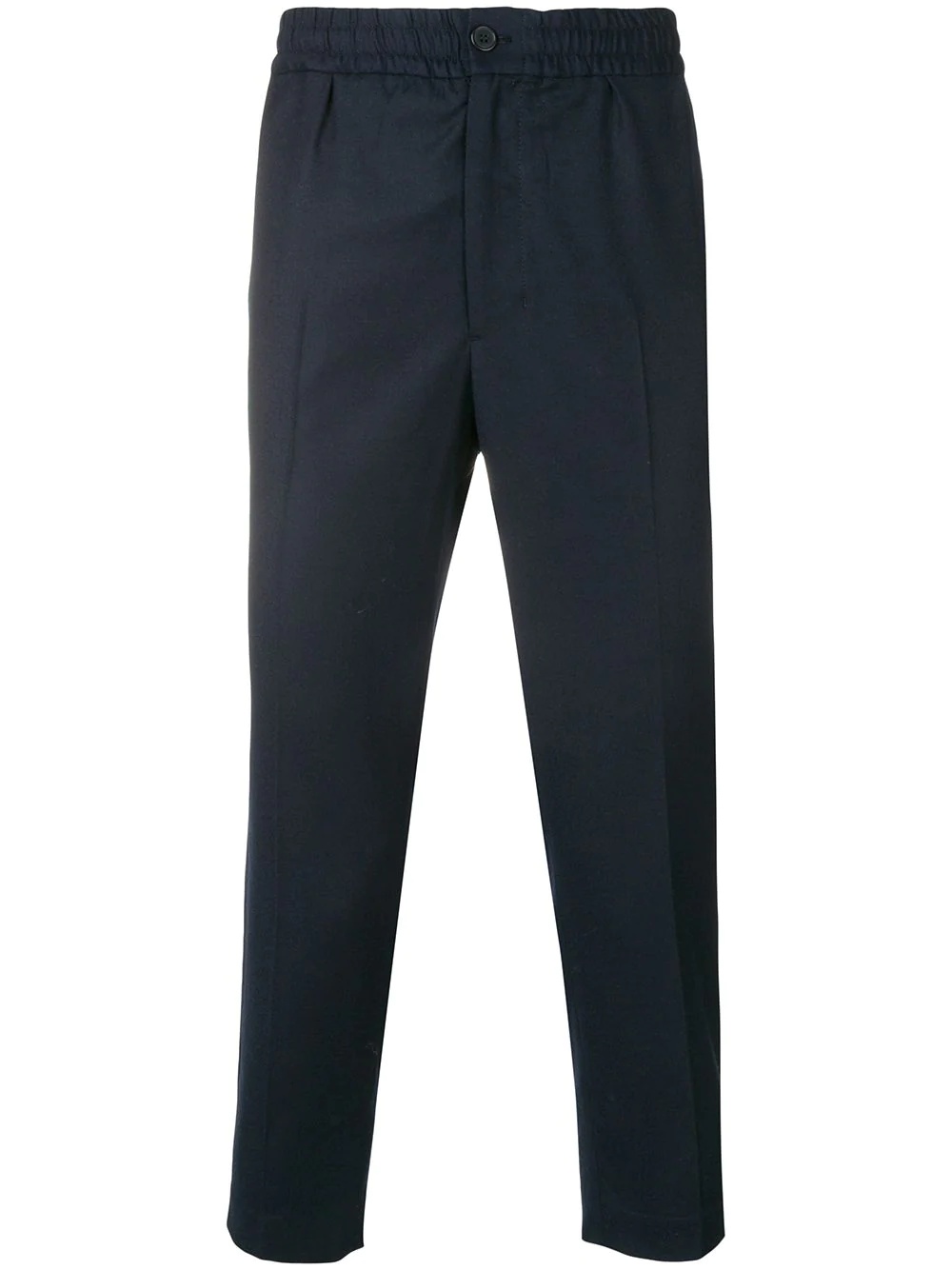 cropped fit trousers - 1