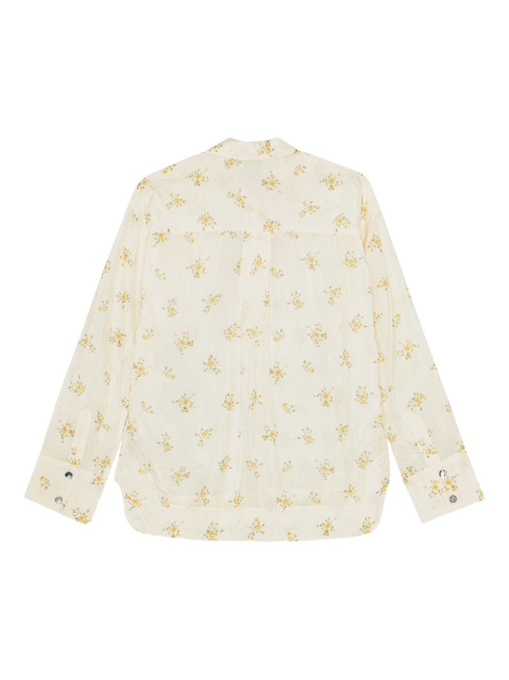 floral-print blouse - 6