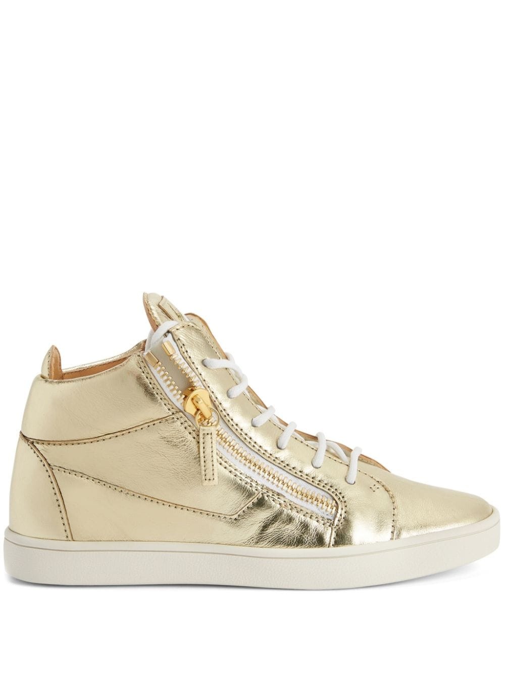 Kriss laminated leather sneakers - 1