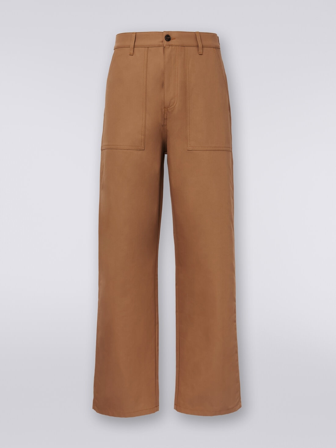 Cargo pants in cotton blend - 1