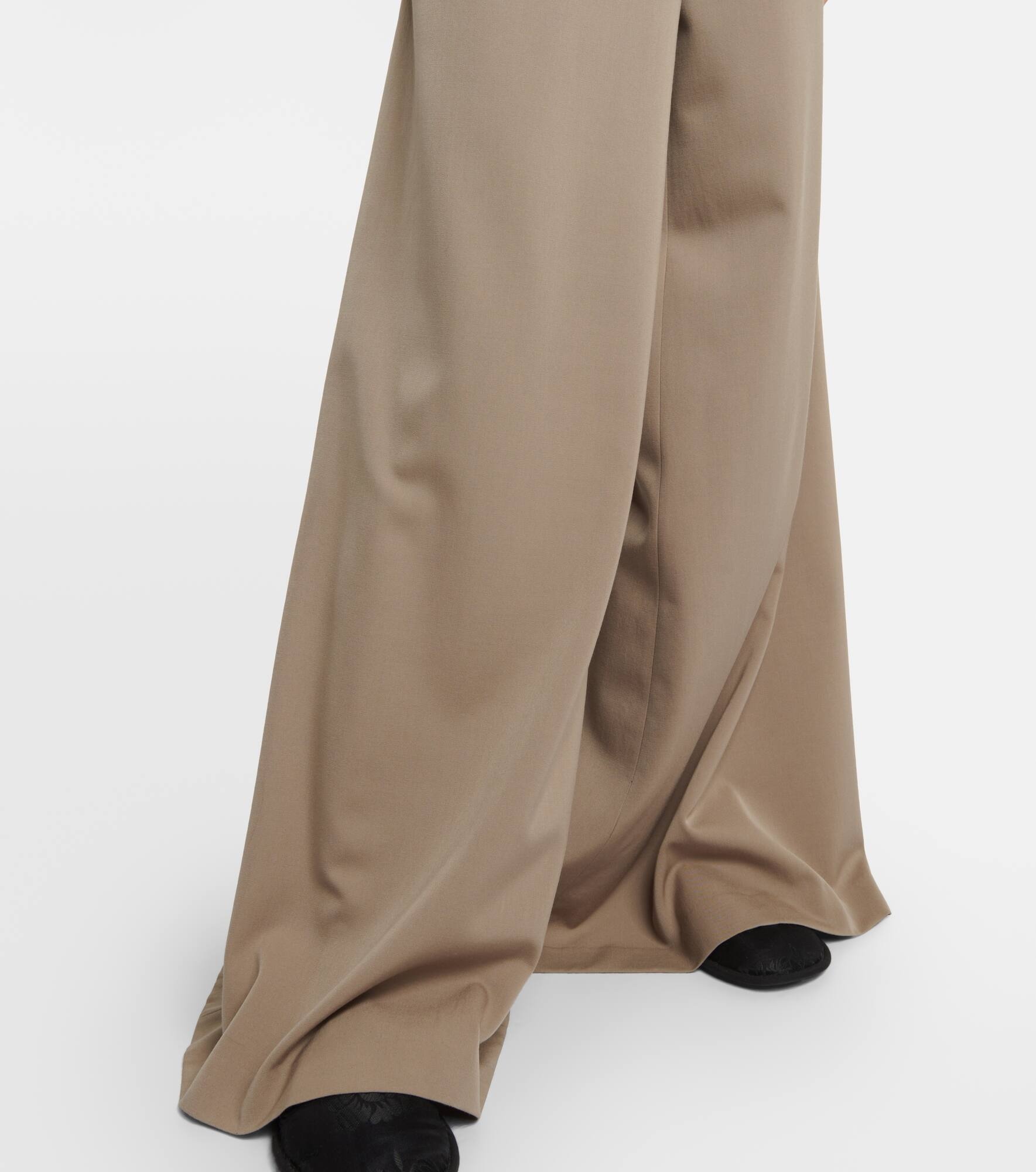 Dela wool wide-leg pants - 5