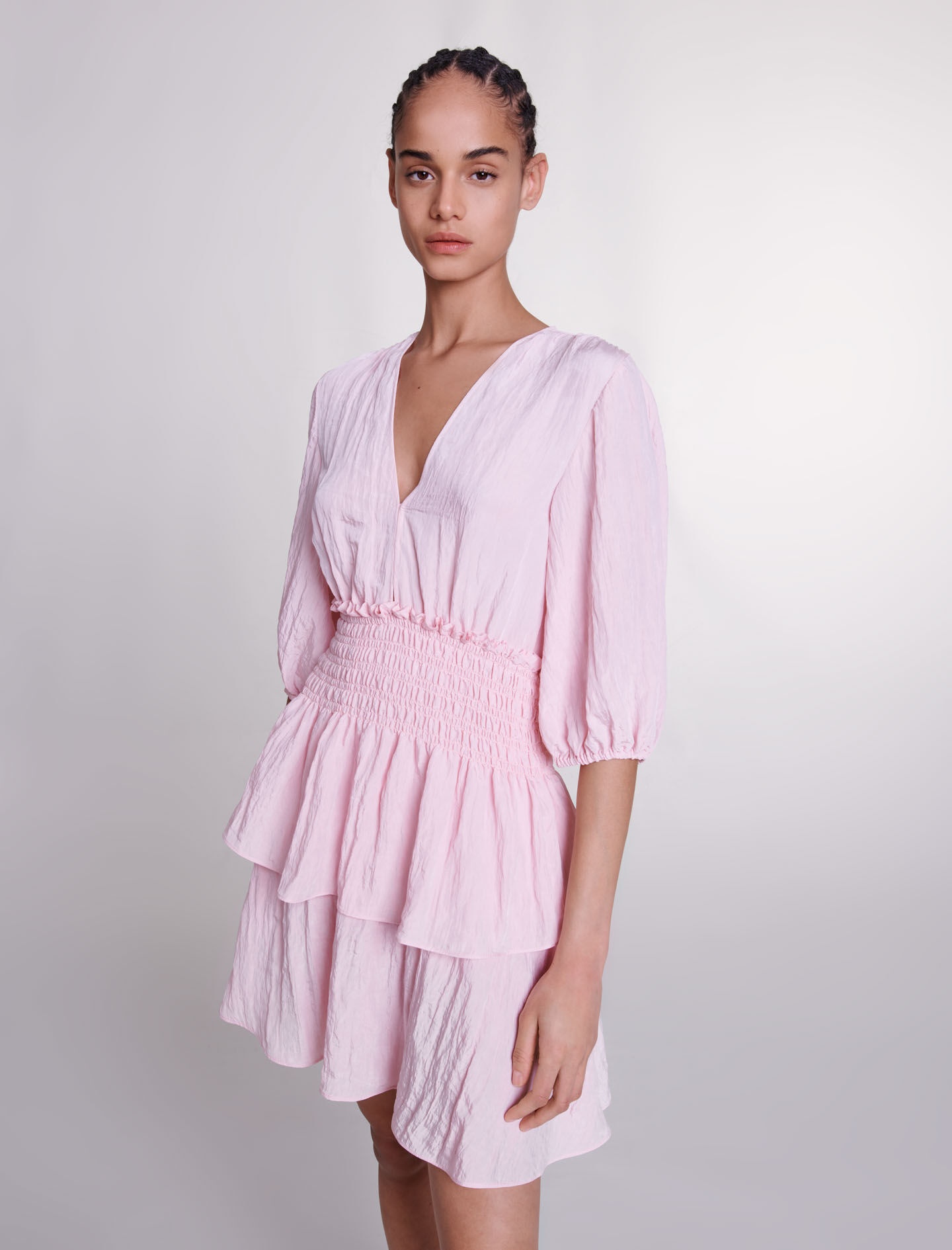 Short ruffled dress - 7