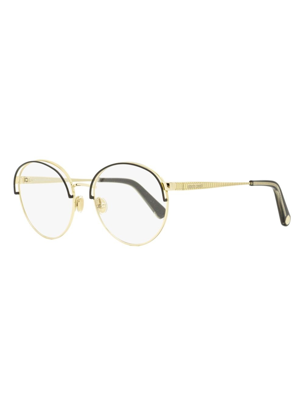 oval-frame glasses - 2