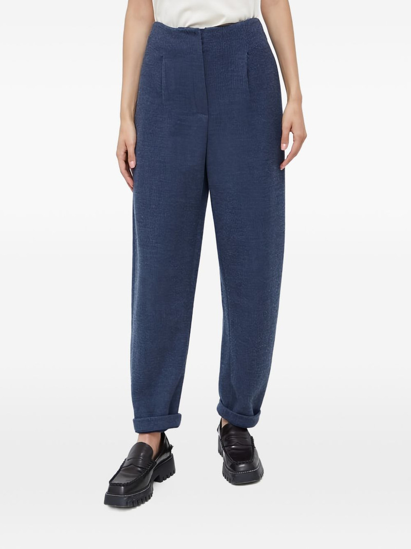 cuffed pleated trousers 1