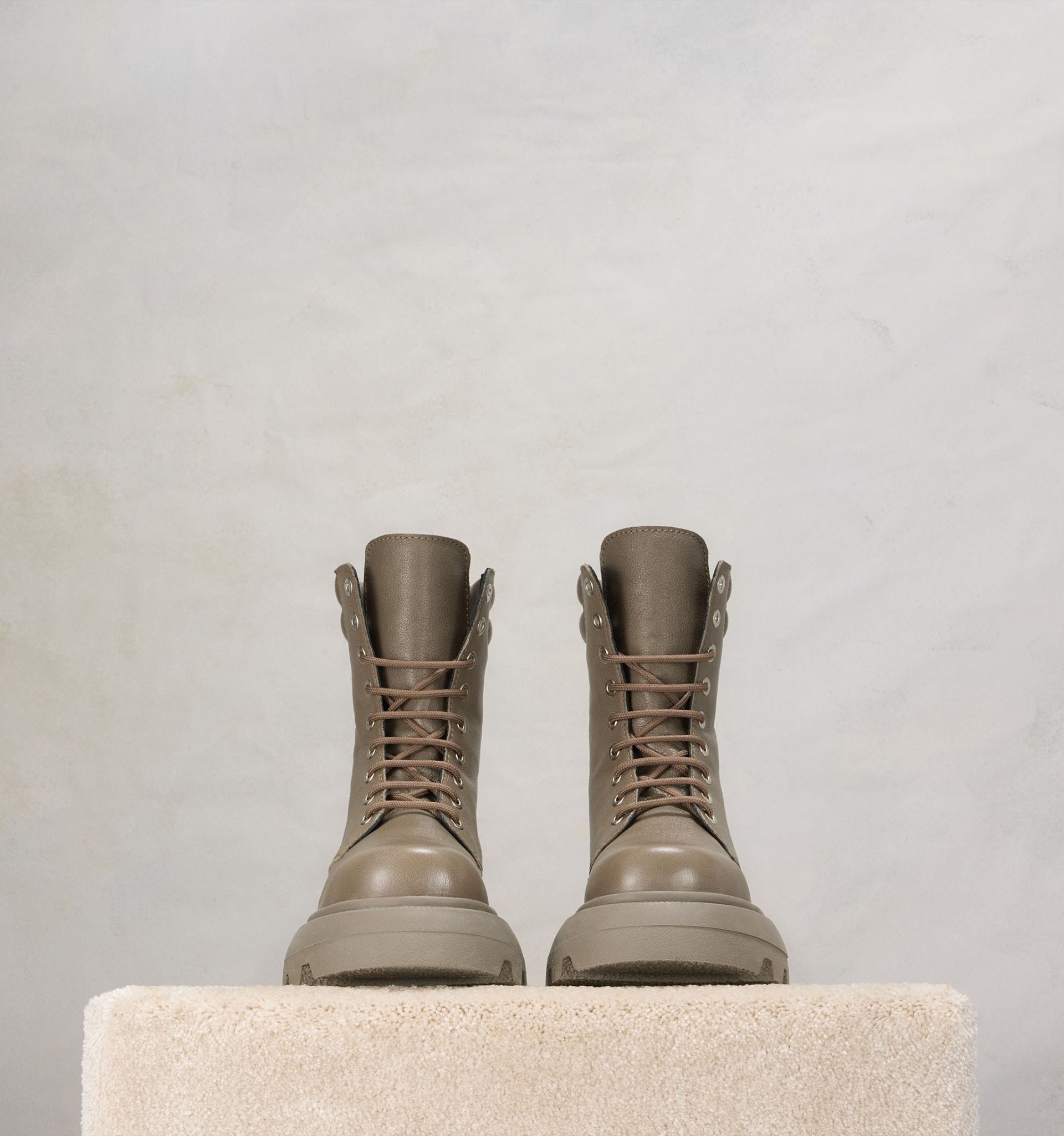 Lug Sole Ankle Boots - 7