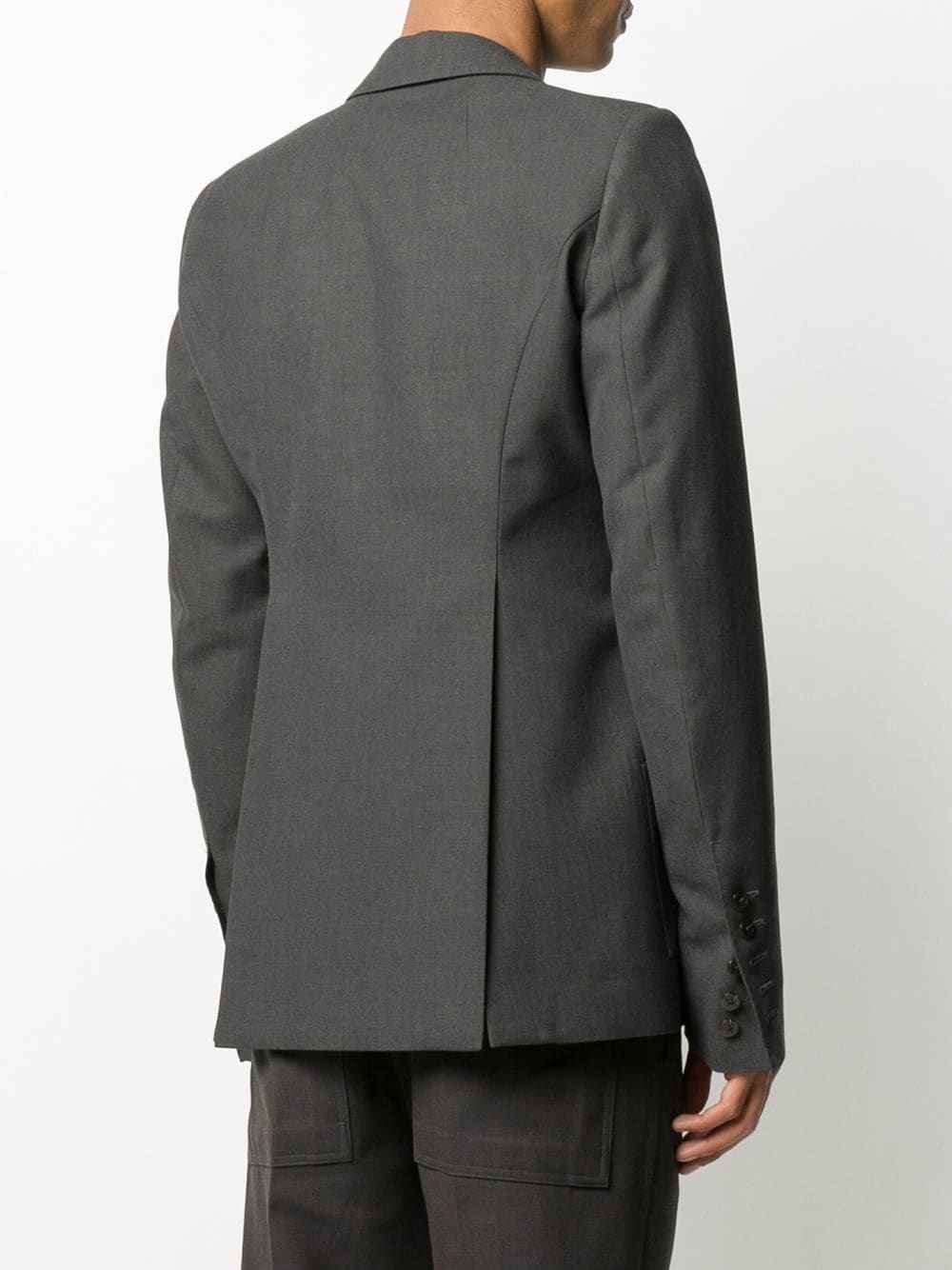 geometric pocket blazer - 4