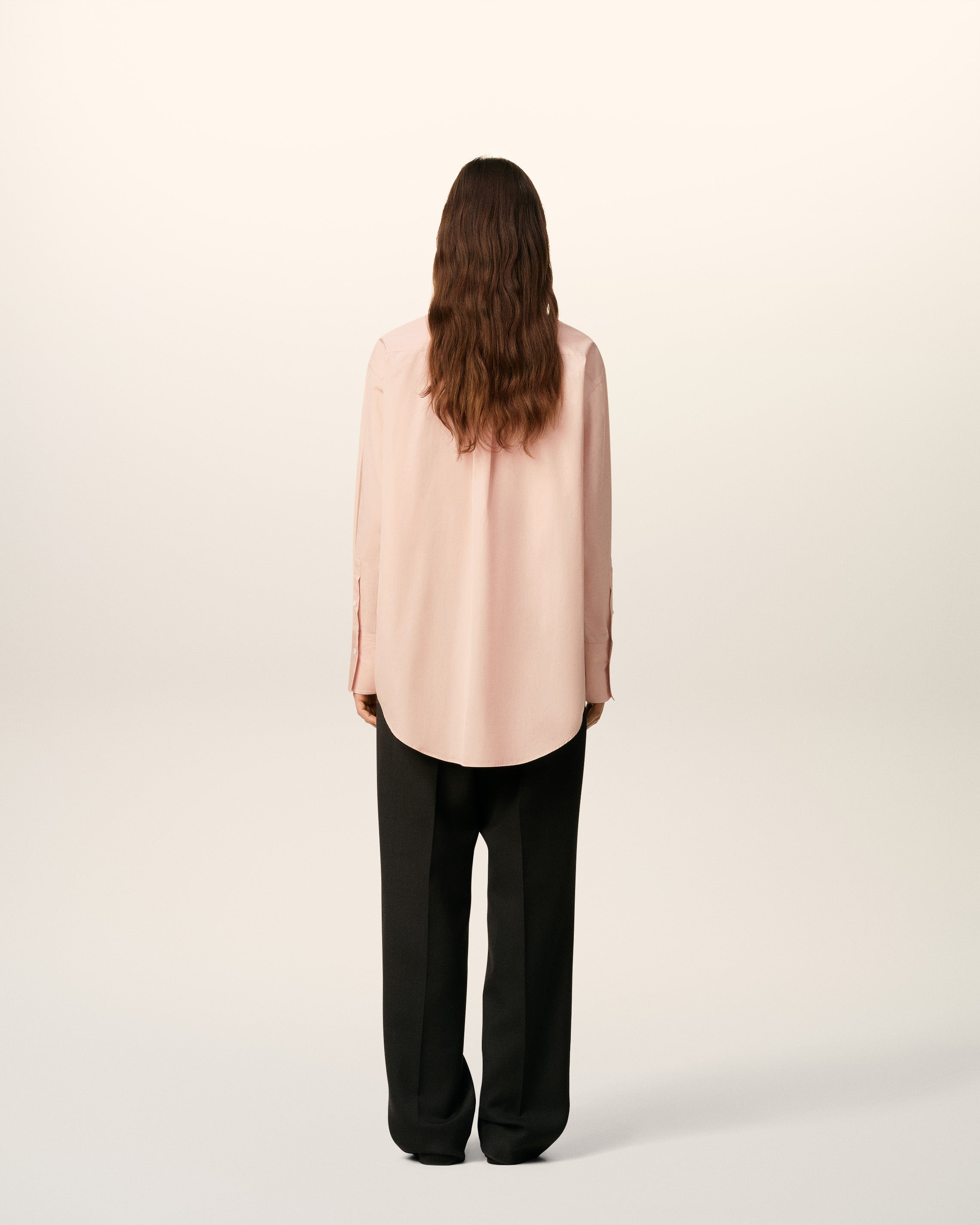 PINK COTTON OVERSIZED  SHIRT - 6