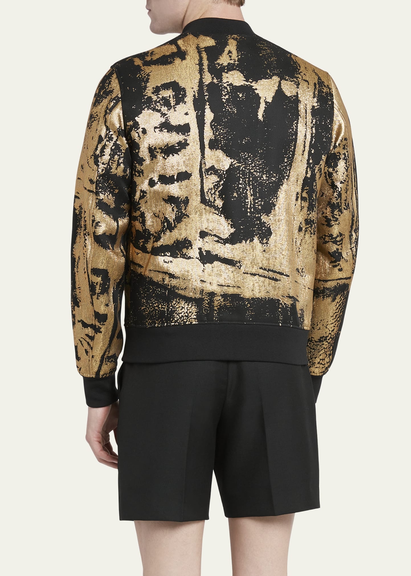 Men's Goil Foil Bomber Jacket - 3