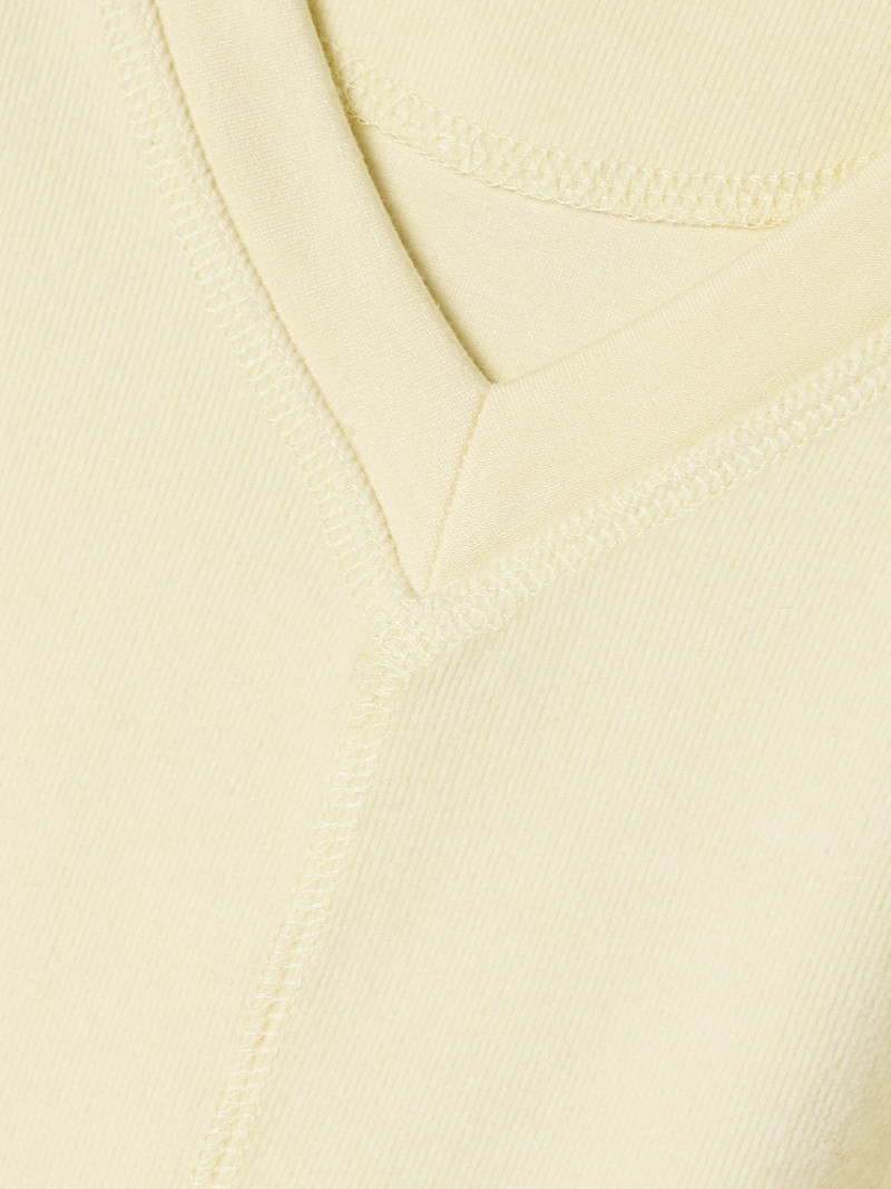 Delaney Ribbed Brushed-jersey Bodysuit 4