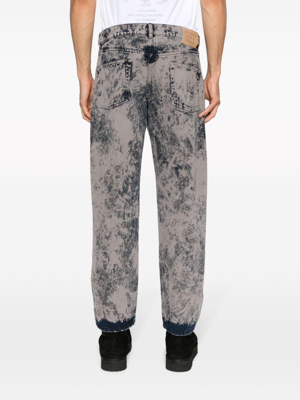 midi-rise wide-leg jeans - 7