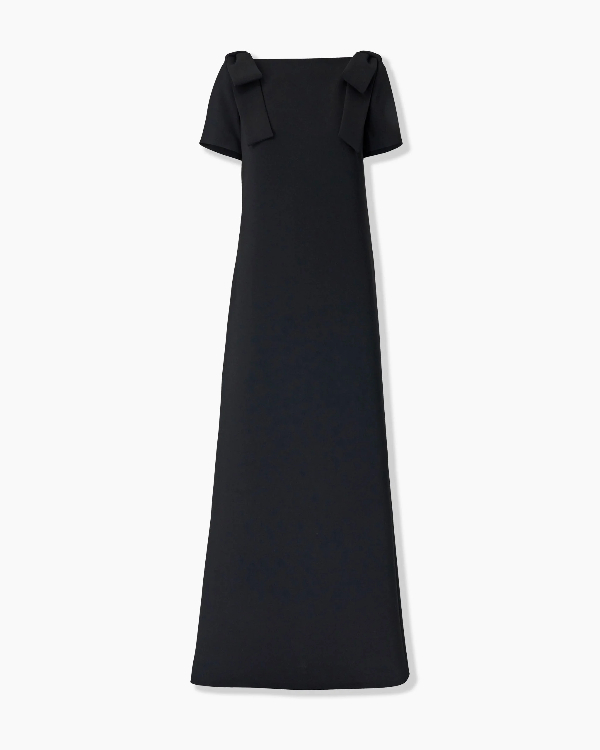 Column Gown with Bows - 1