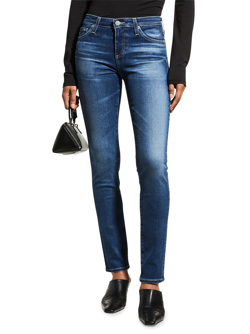 Women's Prima Mid-Rise Cigarette Jeans - Blue 3