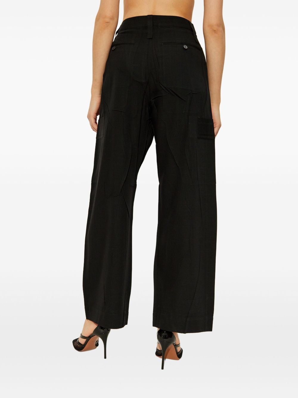 wide-leg trousers - 4