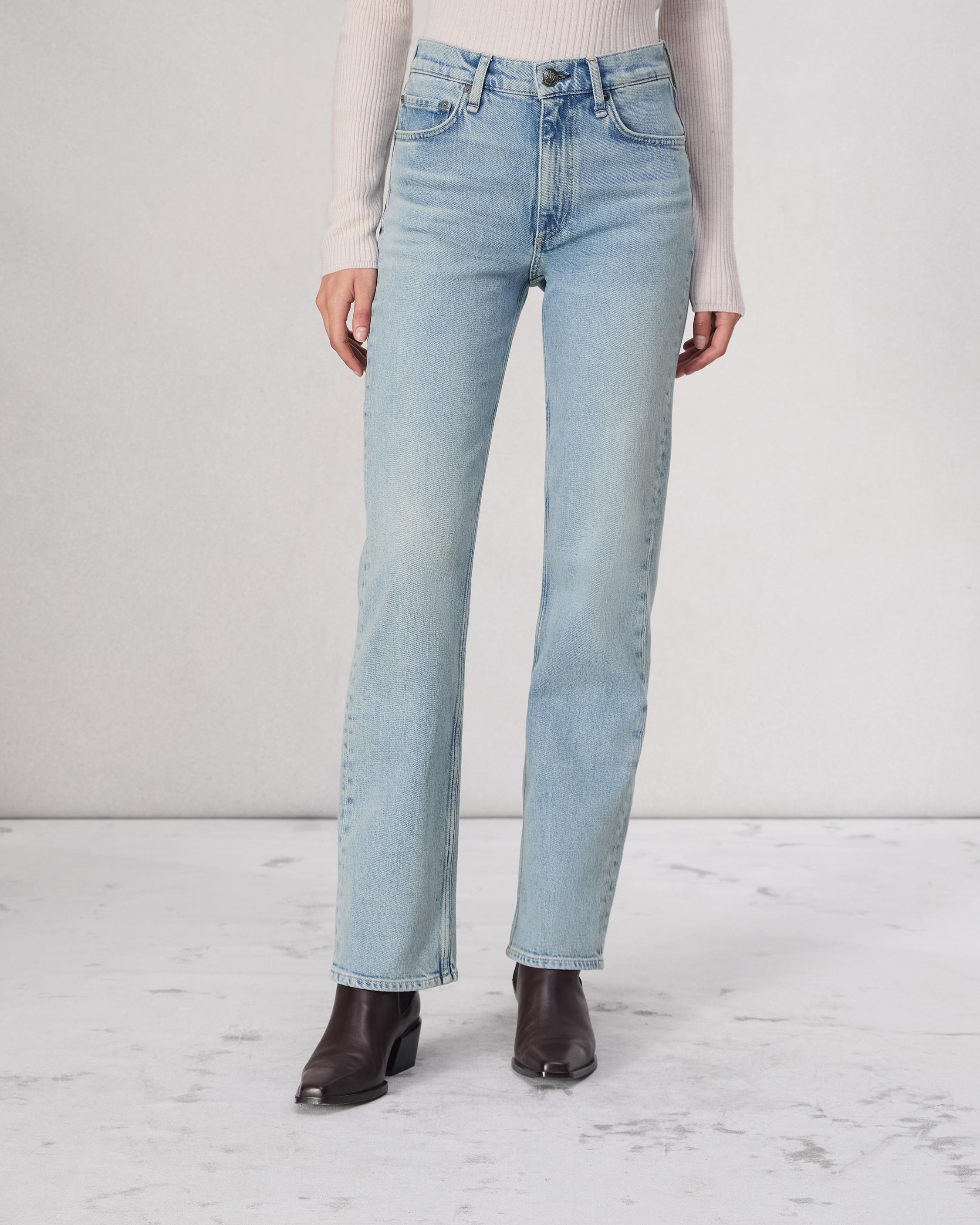 Harlow Full Length Straight Jean
Vintage Stretch Denim - 3