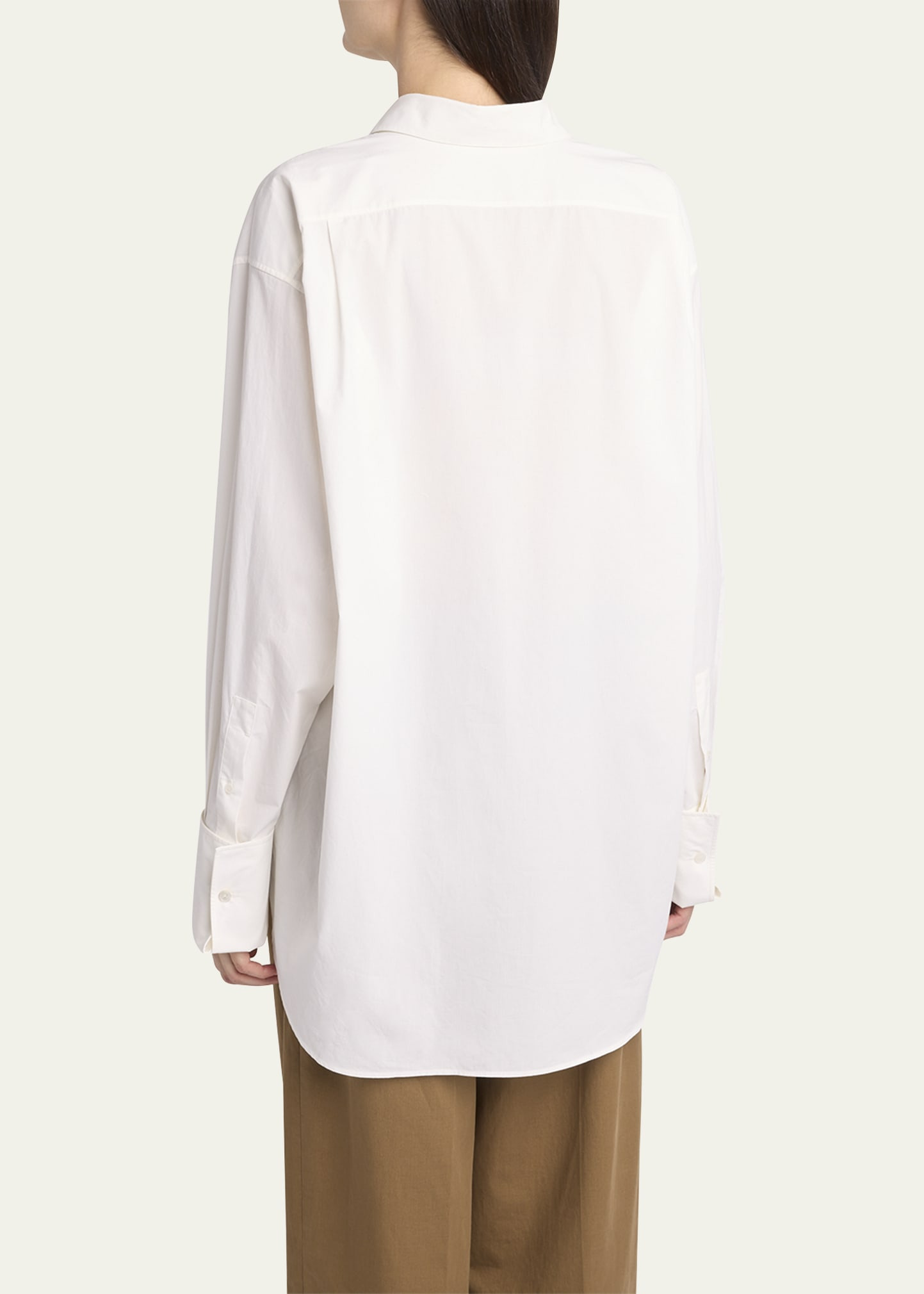 Ment Poplin Button-Down Shirt - 3