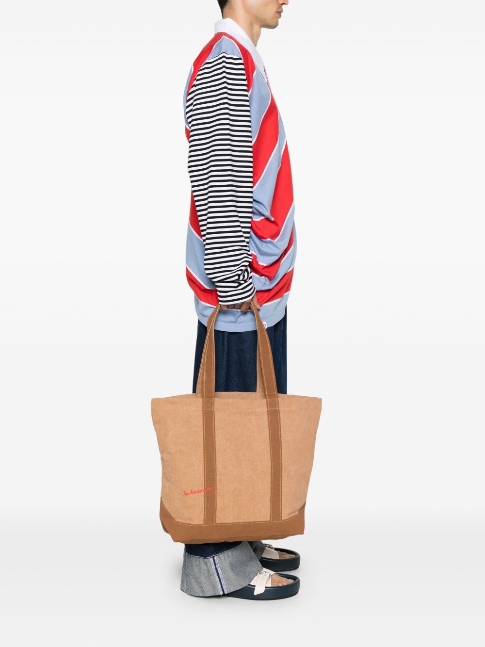 logo-appliqué tote bag - 2