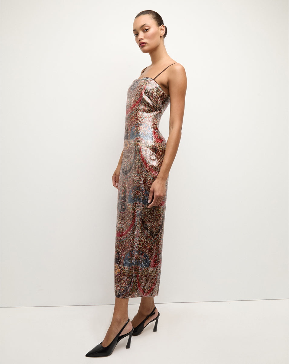 LEDA SEQUIN DRESS - 4