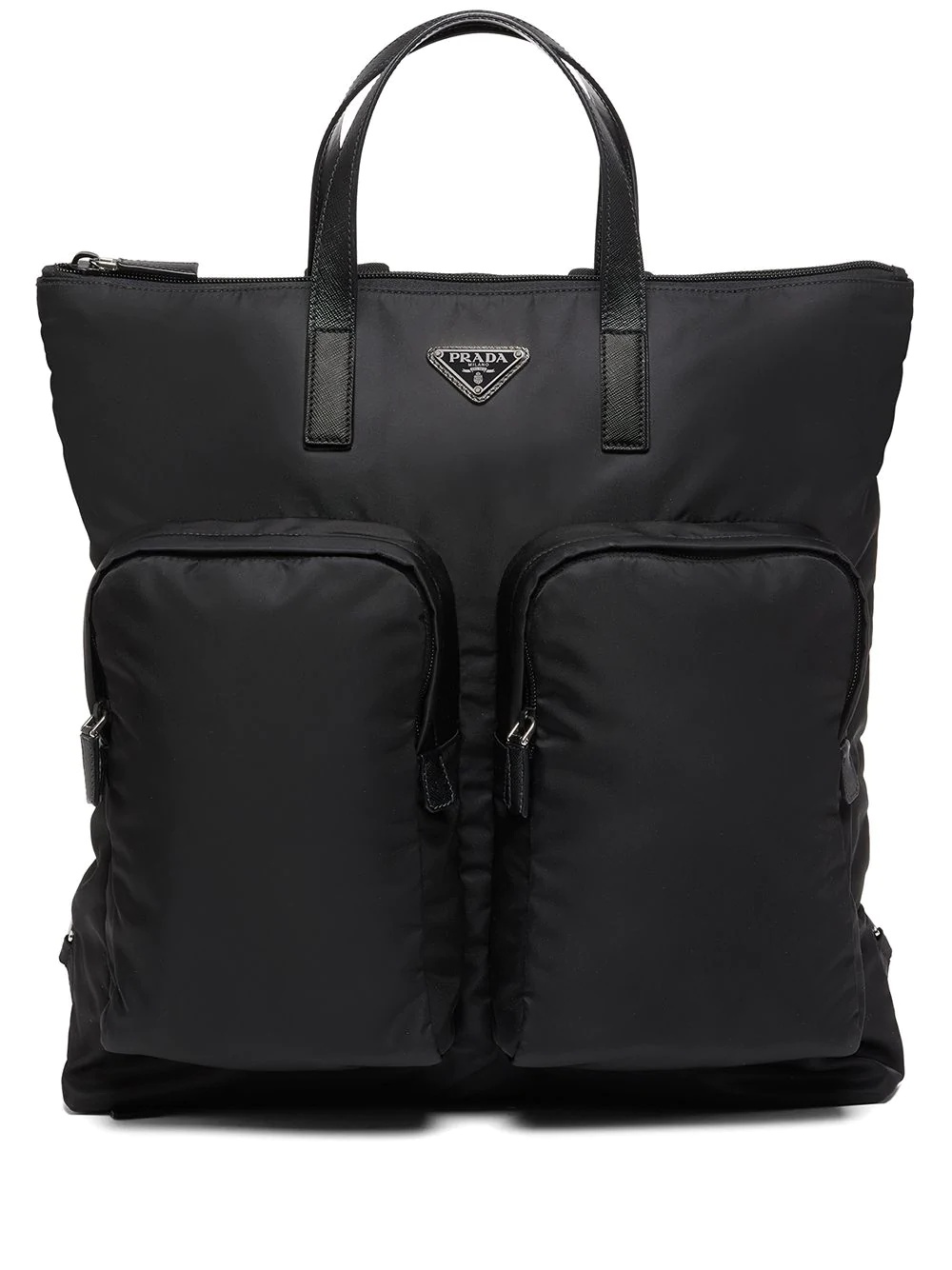 triangle-logo backpack - 1