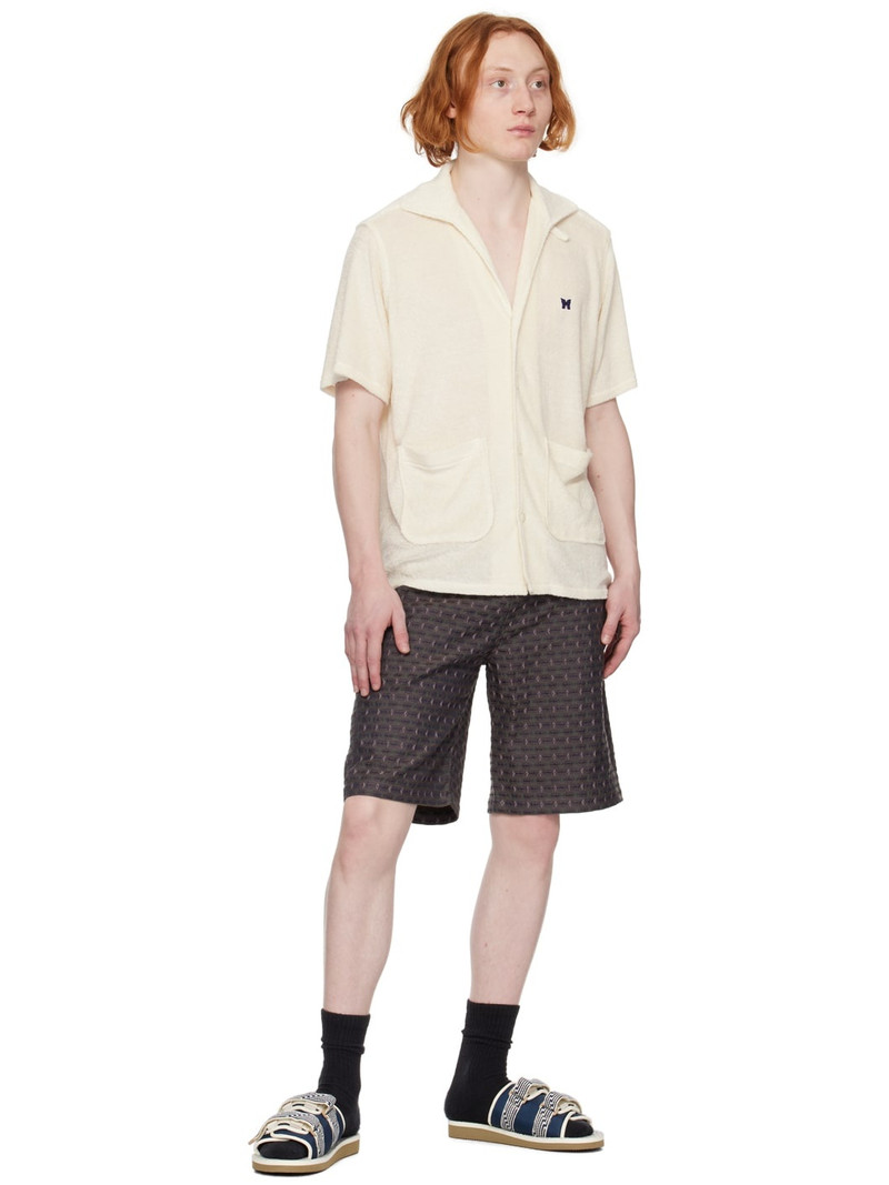 Suicoke Navy & Off-White MOTO-JC01 Sandals outlook