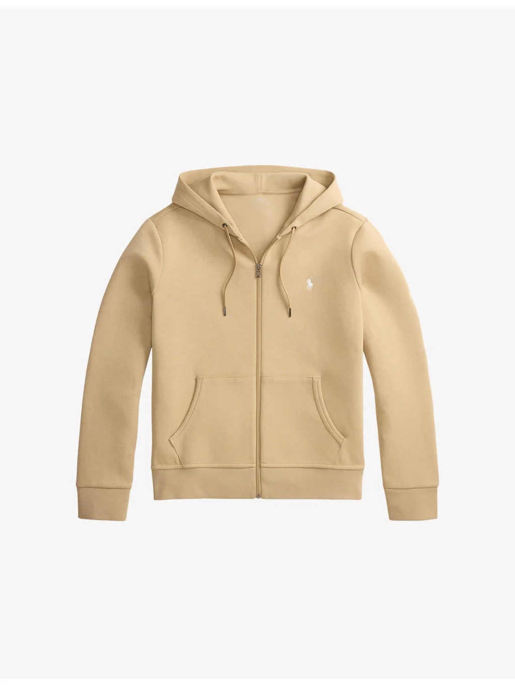 Logo-Embroidered Zip-Up Cotton-Blend Hoody - 1