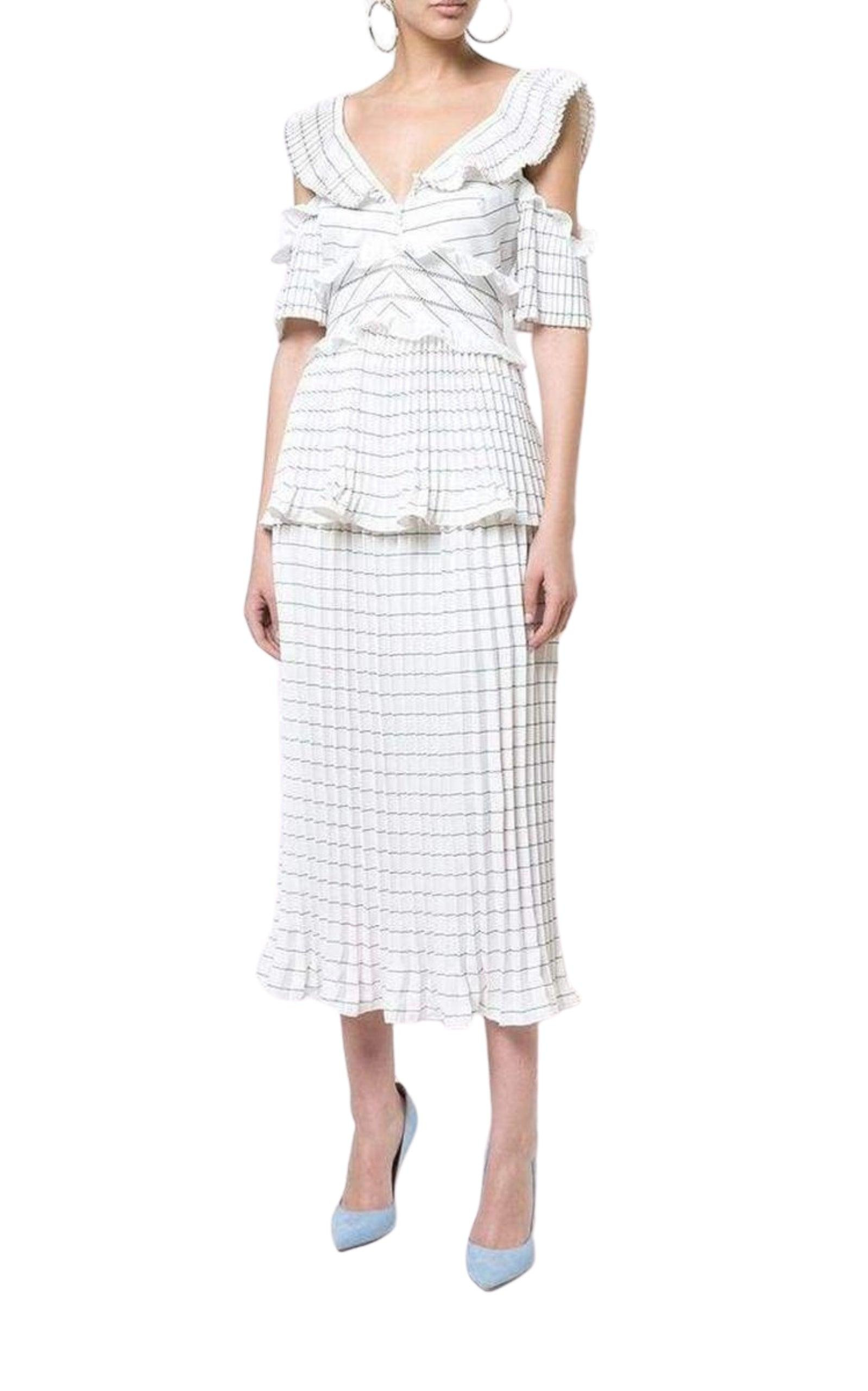 Monochrome Stripe Dress - 2